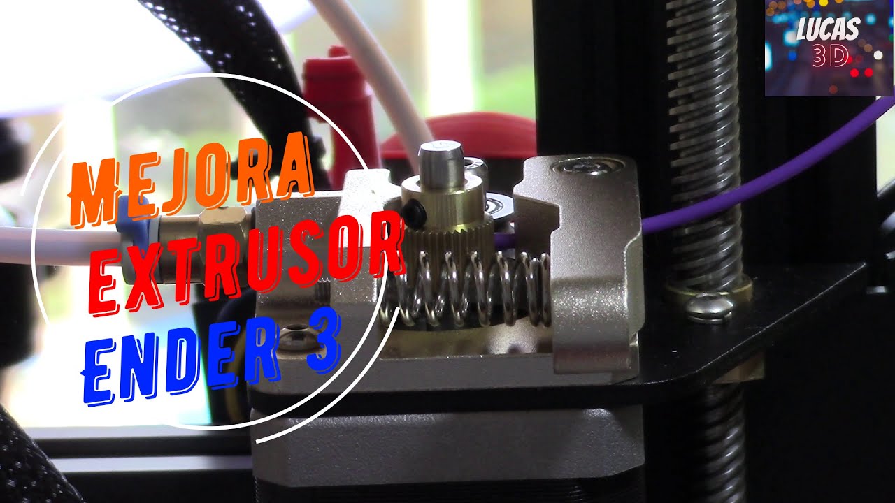 Cambio de Extrusor y Test de Pasos ENDER 3 - ESPAÑOL  (mejora 1)