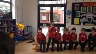 Mani's superhero class assembly 2