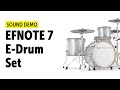 EFNOTE 7 | E-Drum Set | Sound Demo (no talking)