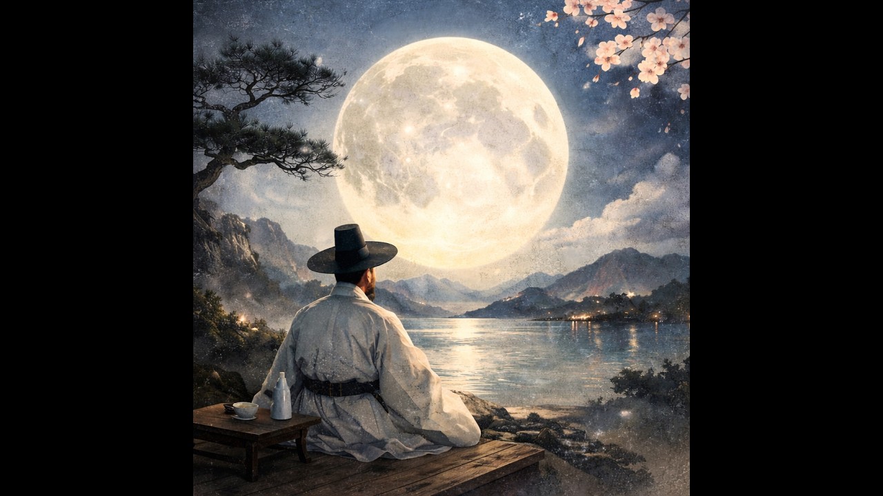 달 밝은 밤이로다