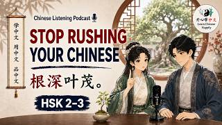 Feeling Stuck in Chinese? You Are Just Growing Roots! | 感觉没进步？你只是在“扎根”｜Learn Chinese Happily screenshot 2