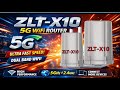 ZLT X10 5G Wi‑Fi Router Full Review | Speed Test l Antenna Power &amp; User Capacity 🇵🇰 