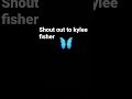 Kylee fisher well done if you want you name to be shouted out subscribe