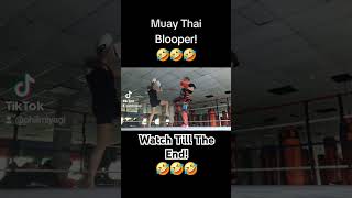Muay Thai Hilarious Ending Do Not Miss This! #muaythai #kickboxing #motivation