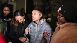 Balloon release and candlelight vigil held for 2-year-old shooting victim Khalise Brewer