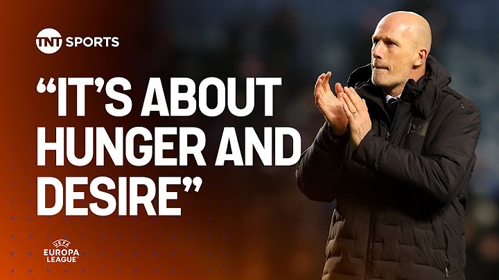 Philippe Clement delighted and proud after Rangers earn a point against Tottenham in the #UEL 🔵⚪