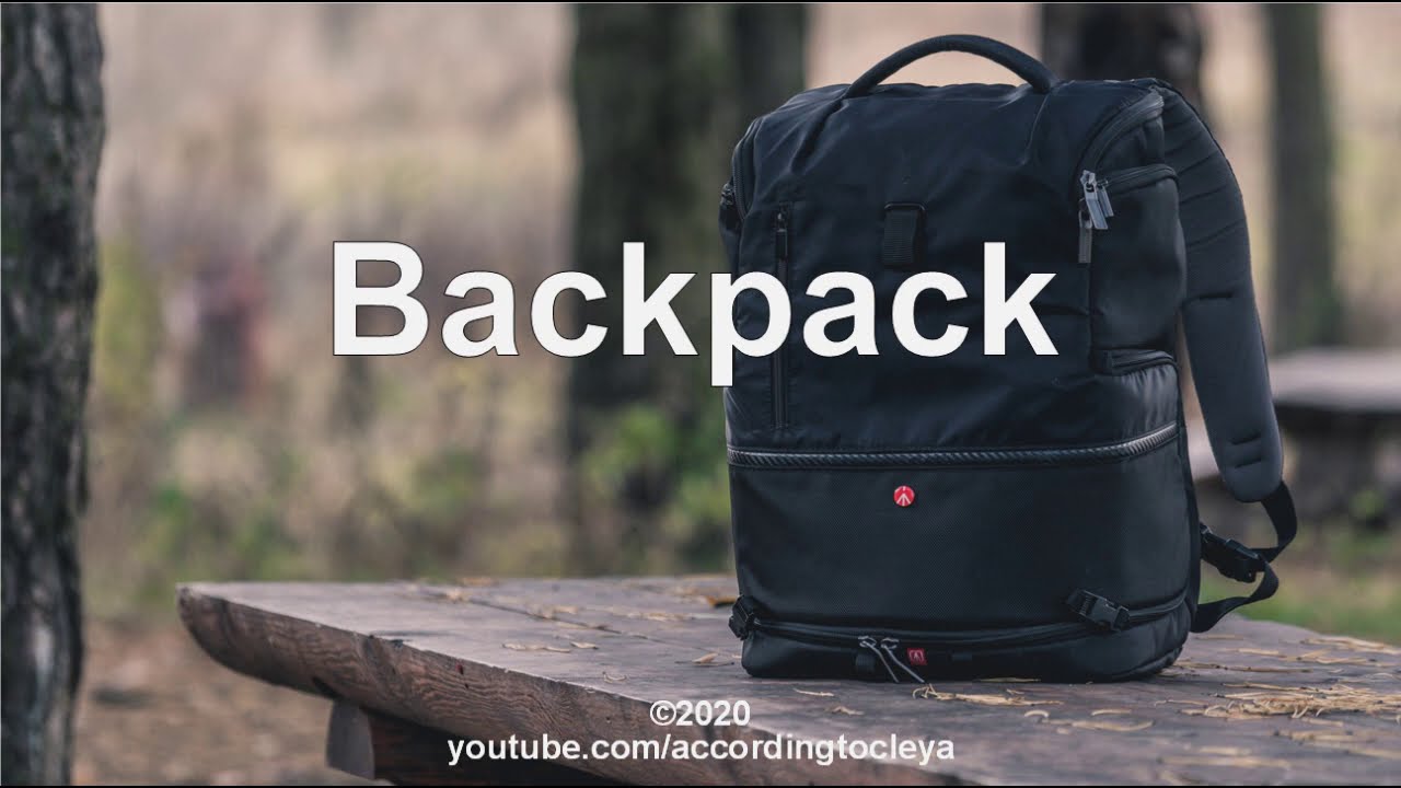 Backpack pronunciation according to Cleya YouTube