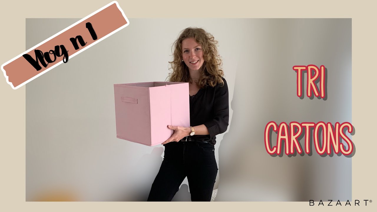 VLOG DEMENAGEMENT 1 - Tri, cartons