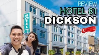 HOTEL 81 DICKSON Singapore | REVIEW | Sederhana & Strategis!!