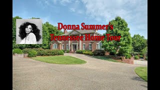 Donna Summer Beautiful Home Tour.