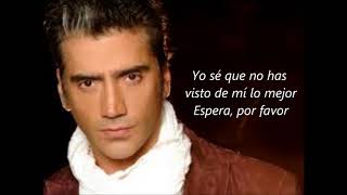 Te voy a perder-Alejandro Fernandez (Letra)