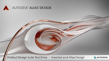 Autodesk Product Design Suite - Test Drive - Inventor and Alias Design
