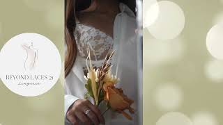 BeyondLaces21 White Wedding Lingerie See Through Sheer Lace with Garter Belt