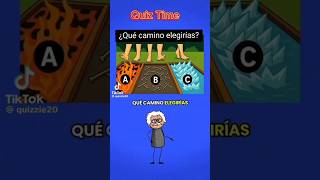 ¿qué camino elegirías?