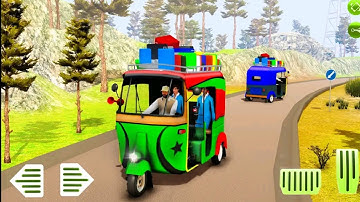 Modern auto tuk tuk Real rickshaw || Gameplay  || Android Games