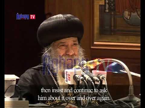 تدريب من البابا شنودة ازاي تترك الغضب قناة اغابى