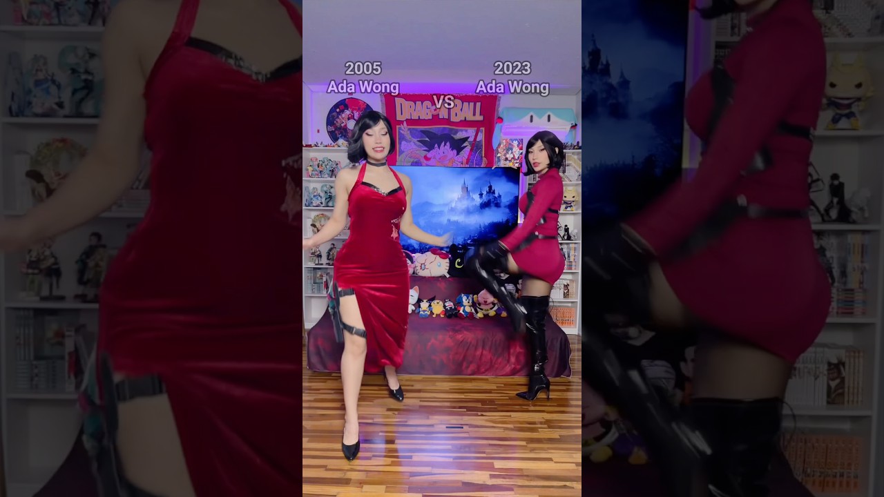 Which fit would make Leon fold? 😳 #anime #cosplay #youtubeshorts