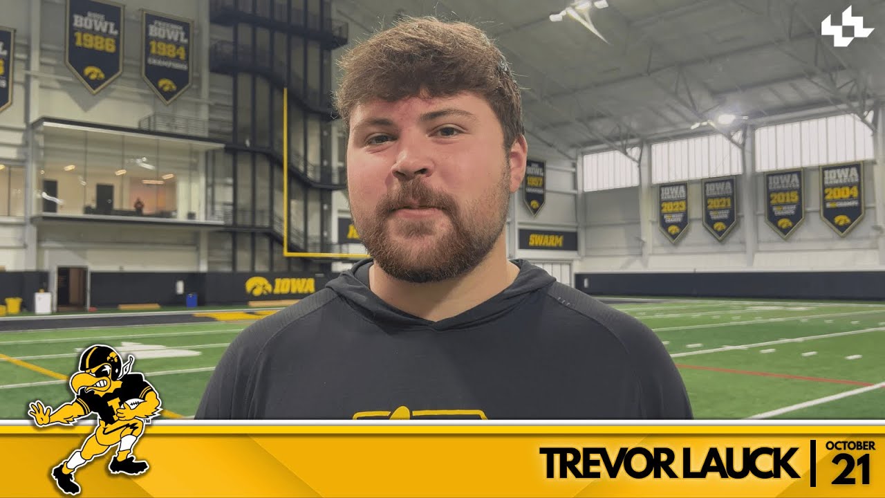Trevor Lauck | Iowa Football | Oct. 21