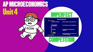 AP Microeconomics Unit 4 Full Summary: Monopoly & Imperfect Competition