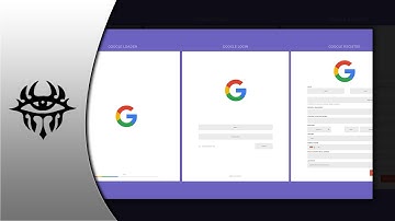Google Loader/Login/Register ~ By Pascal S.
