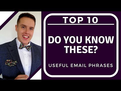 Top 10 Useful Email Phrases