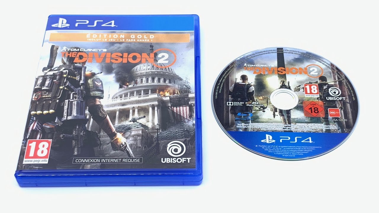 Tom Clancy S The Division 2 Gold Edition Ps4 Unboxing Youtube
