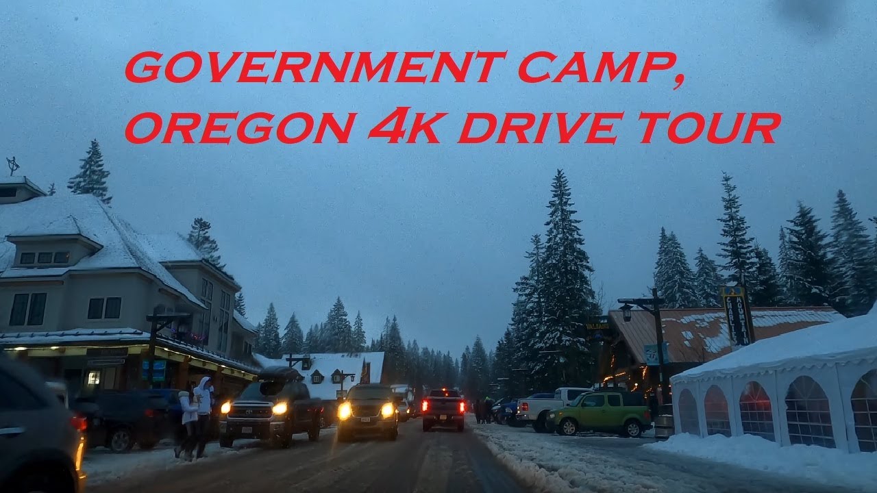 Government Camp, Oregon | 4k Driving Tour | Dashcam - YouTube