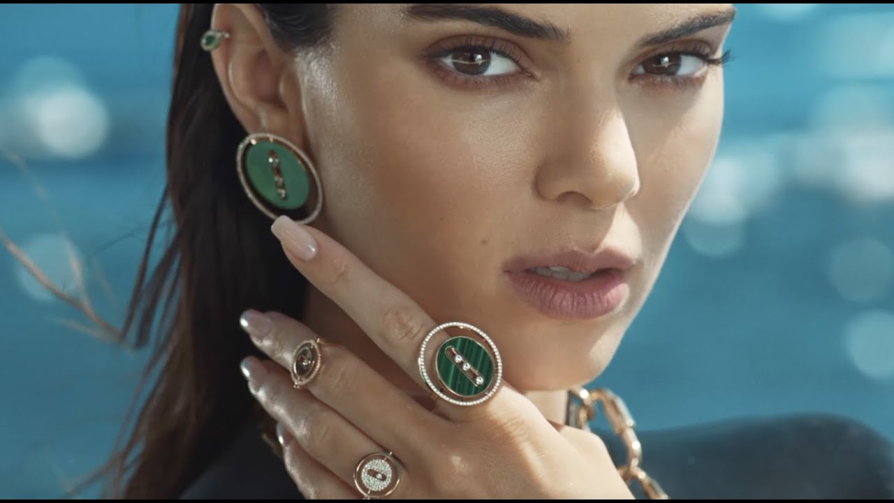 ⁣Kendall Jenner shines as the new face of Messika campaign