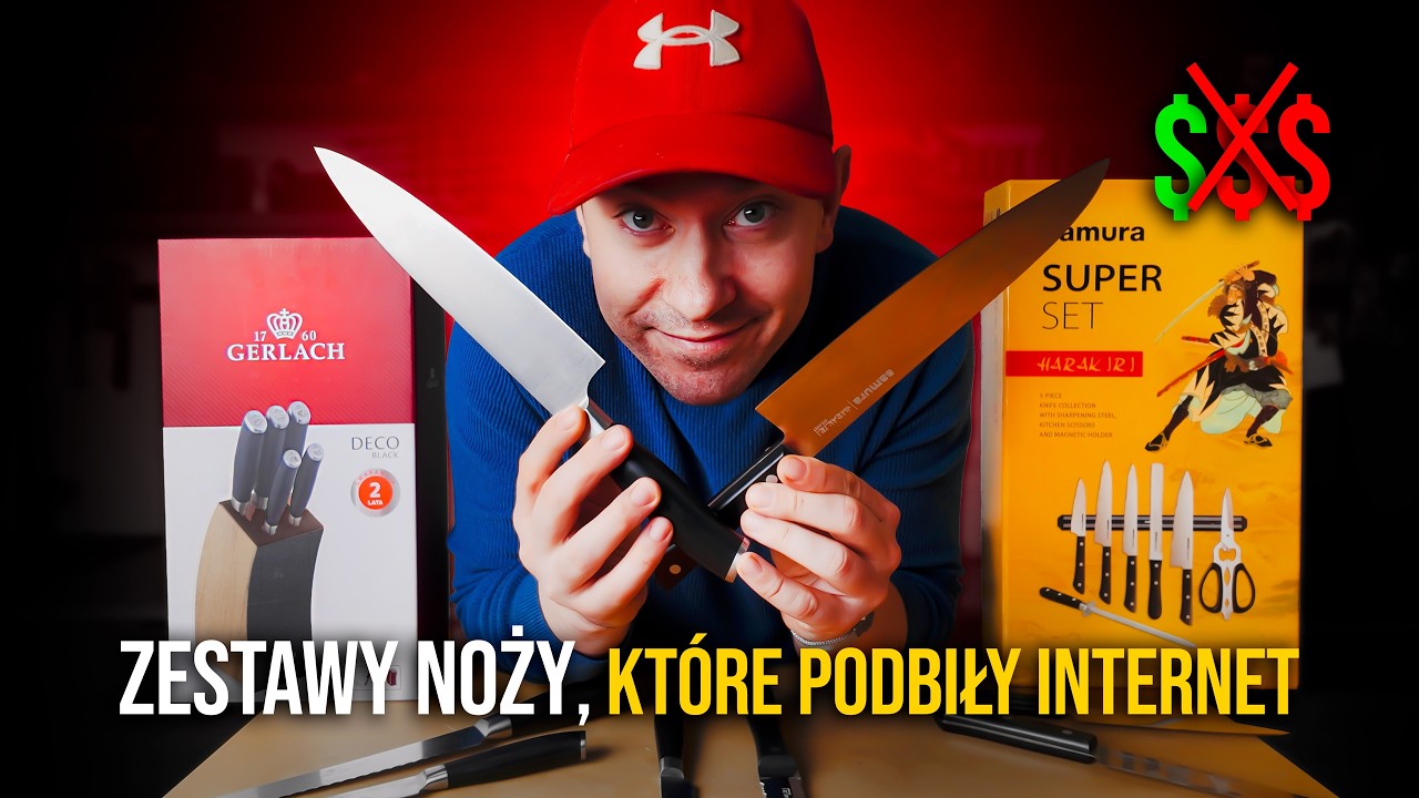 Sprawdzam kultowe ZESTAWY NOŻY (Gerlach vs Samura)