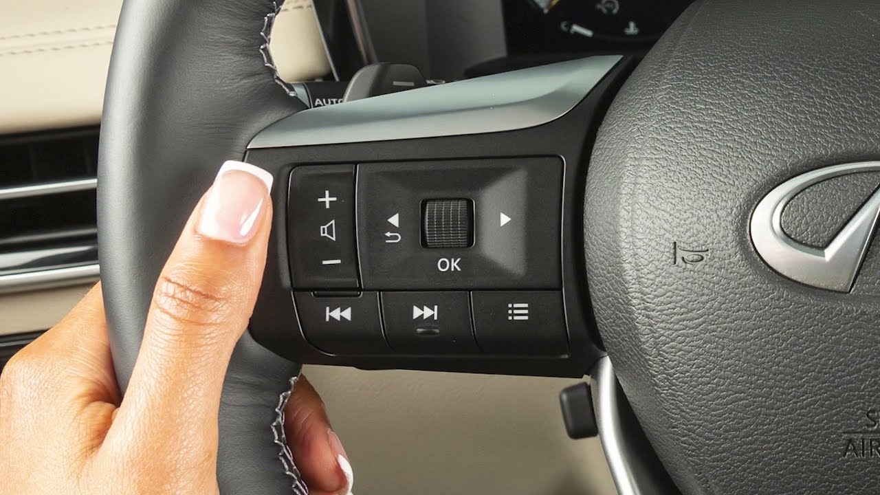 2025 INFINITI QX60 - Vehicle Information Display with Digital Dashboard (if so equipped)