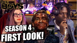 GEN V cameo! Black Noir?! THE BOYS S4 TRAILER Live Reaction!