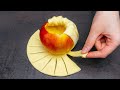 Dessert in 5 minutes just puff pastry and 2 apples