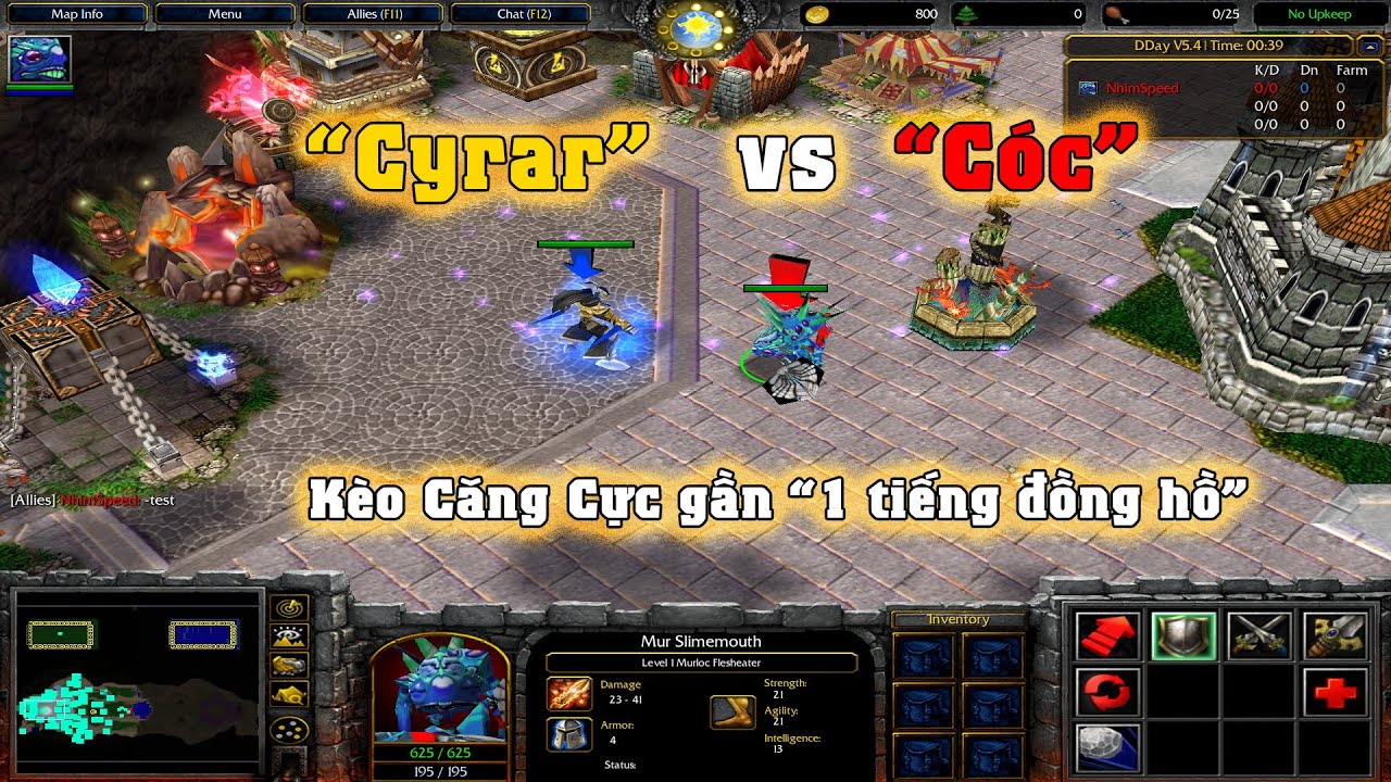 Cyrar vs Cóc | Không ai chịu thua: Solo suốt hơn 