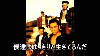 Video thumbnail of "夕暮れ【歌詞付き】ザ・ブルーハーツ"