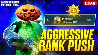 COMA RANK PUSH RANK TOP 20 TODAY? | BGMI LIVE