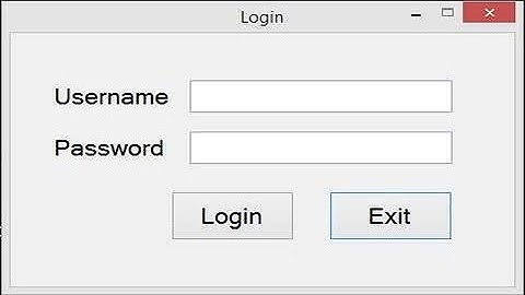 How to create Login System Using Sql Database in c# Windows Form Application. with Source code.