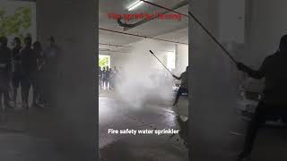 Fire sprinkler Testing #sprinkler # fire fighting