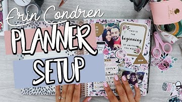 ERIN CONDREN 2018 Planner Setup | Belinda Selene