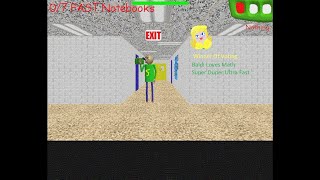 (Winner Of Voting) Baldi Loves Math Super Duper Ultra Fast