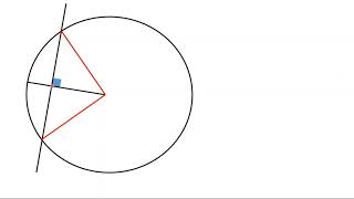 Circle Theorem 4: Chord Bisection