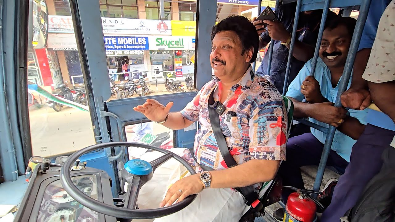 ഡീസൽ മാറ്റി ഗ്യാസാക്കി; KSRTC ബസ് ഗണേഷ്കുമാർ ഓടിച്ച് നോക്കിയപ്പോൾ.