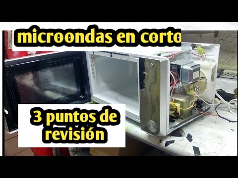 micróondas en corto 3 puntos de revisión