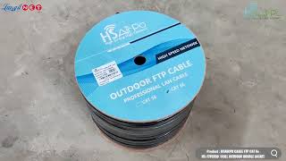 HSAIRPO CABLE FTP CAT 6e HS-FTP6EOD /ROLL OUTDOOR DOUBLE JACKET - (93205)