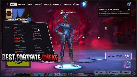 CHEATING With The Best Fortnite **CHEAT** in UNREAL Ranked 🏆 (Top #100)