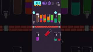 Cups - water sort puzzle | level 263 | ⭐️⭐️⭐️ screenshot 5