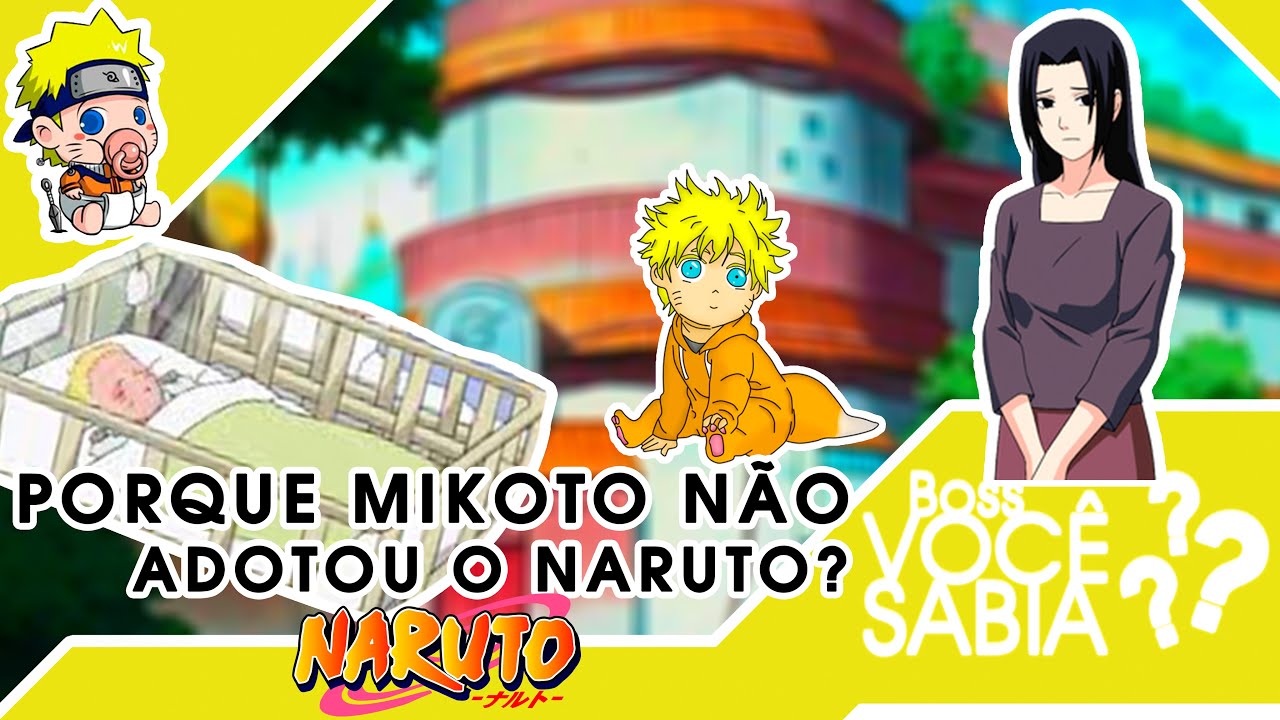 A mãe do Sasuke quase adotou o Naruto como filho! #naruto