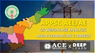 APPSC AEE/AE GS Weightage  Analysis and Preparation Strategy - Group 1/2/3/4 SI/PC/AE/AEE