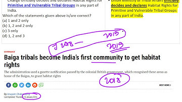 Environment & Ecology Questions - UPSC Prelims 2018 Previous Year Paper Analysed by Sumant