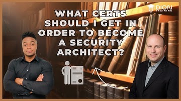 What certs should I get in order to become a security architect?