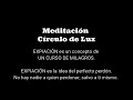 Meditación Círculo de Luz